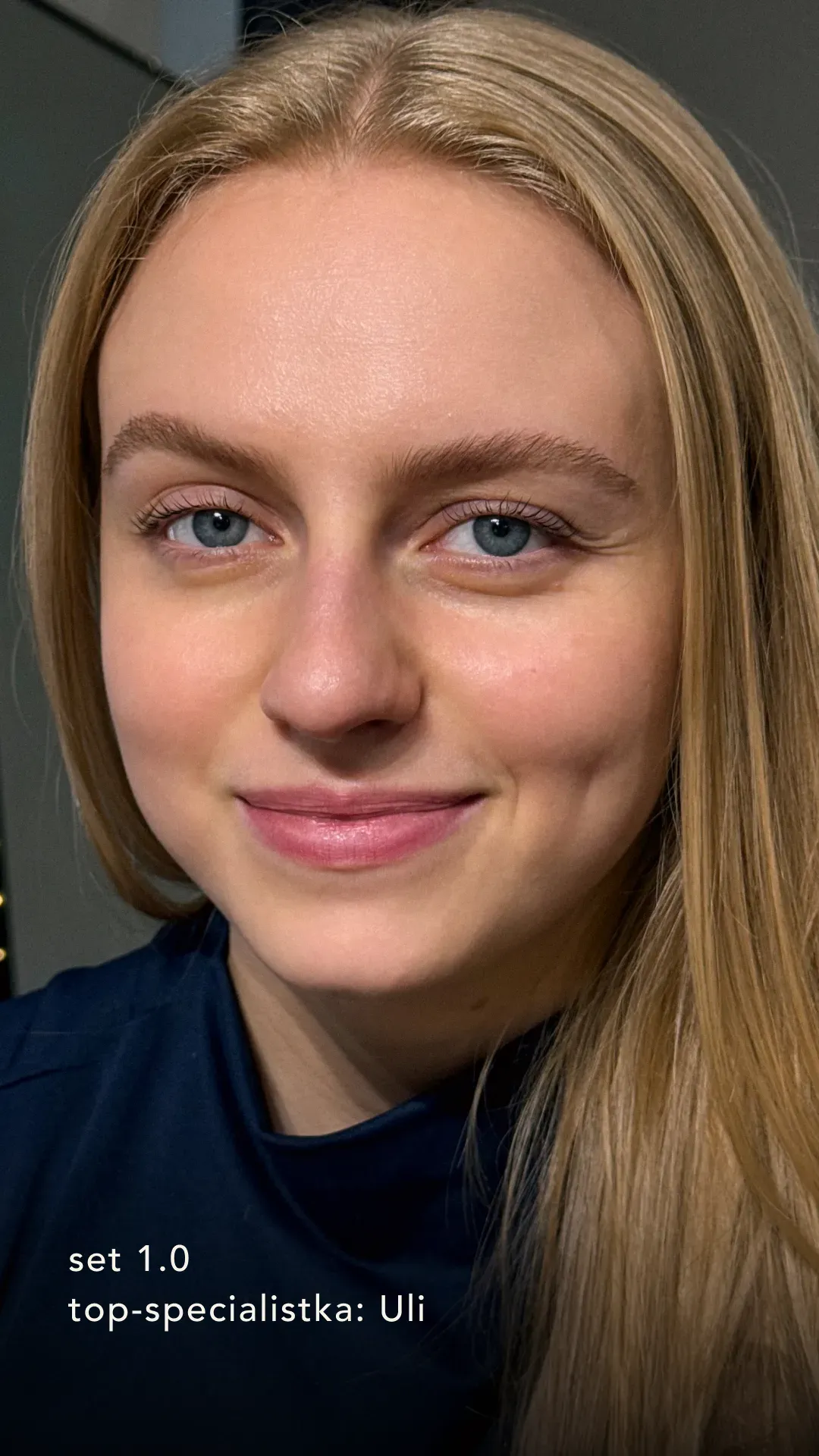 Laminace obočí a řas Brno – výsledek noéme, specialistka Uli